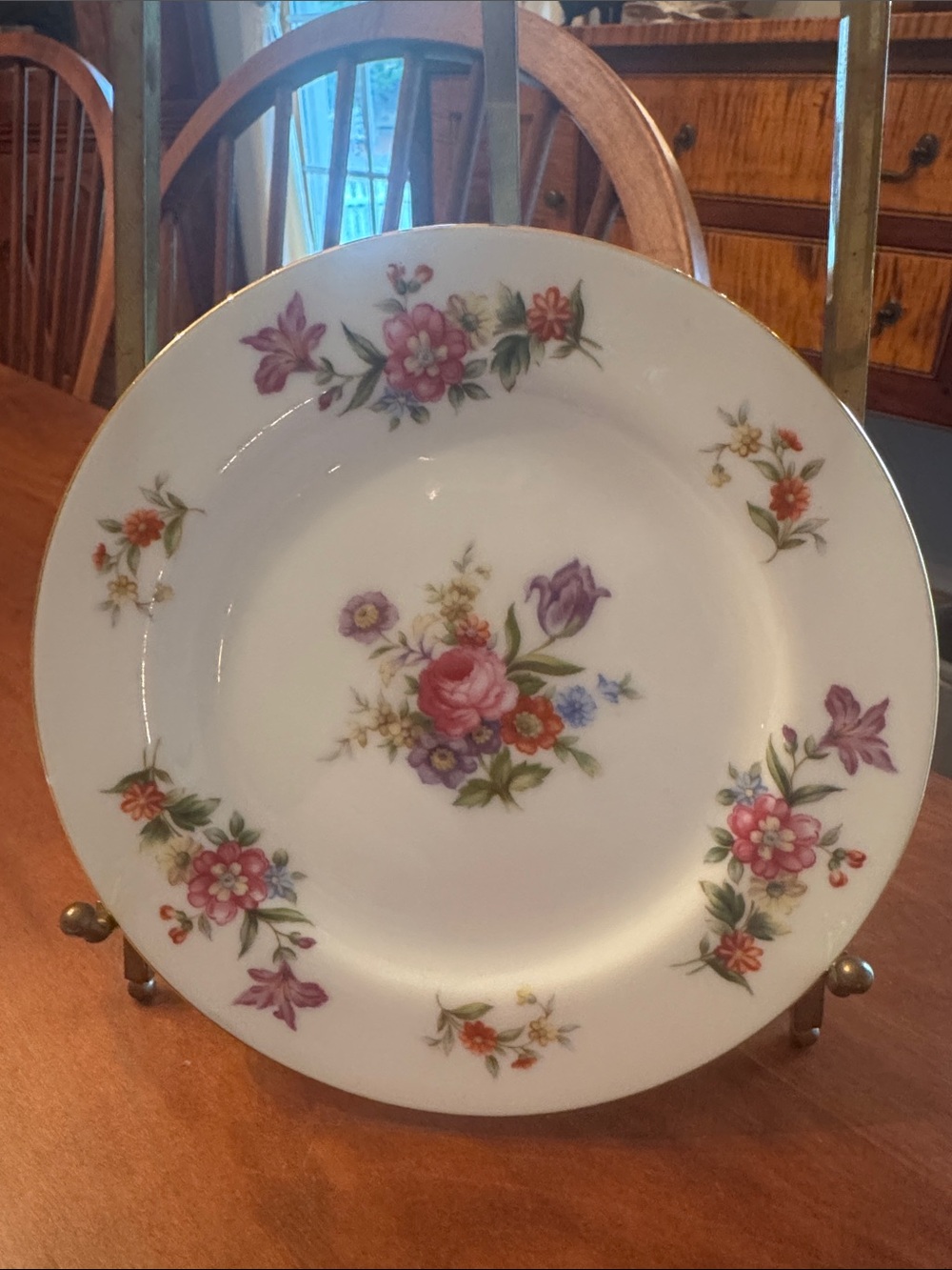 Vintage Harmony House Dresdania China. 4 6 1/2” Bread Plates